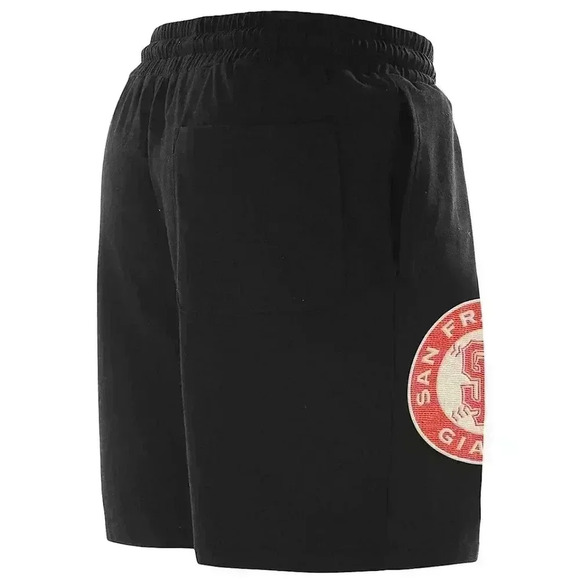 New Era Colorpack Bright Red Black Milwaukee Bucks Shorts - Picture 5 of 5